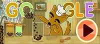 Google Doodle honours Bubble Tea!!!